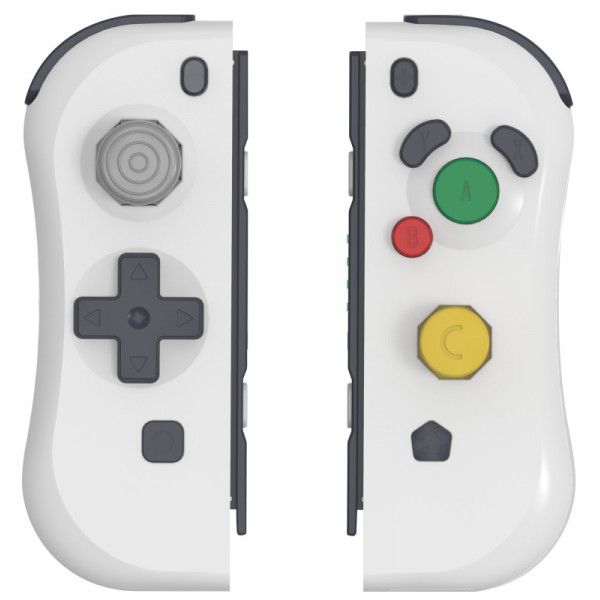 Under Control Nintendo Switch ii-con controller - Nintendo GameCube Stijl - Wit