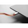 Boompods Platte Kabel Flatline (1 meter) - Micro USB voor Android - Oranje