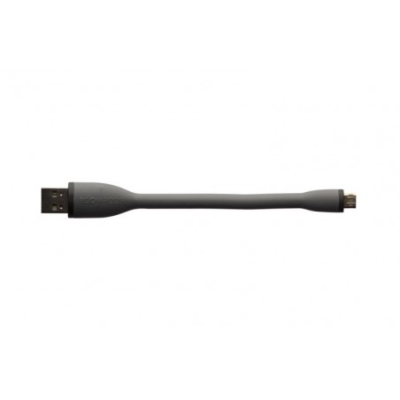 Boompods Flex MFi Lightning kabel (12,5cm) - Android – Donker Grijs