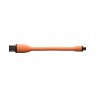 Boompods Flex MFi Lightning kabel (12,5cm) - Android – Oranje