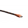Boompods Retro type C USB kabel (1 meter) - Oranje