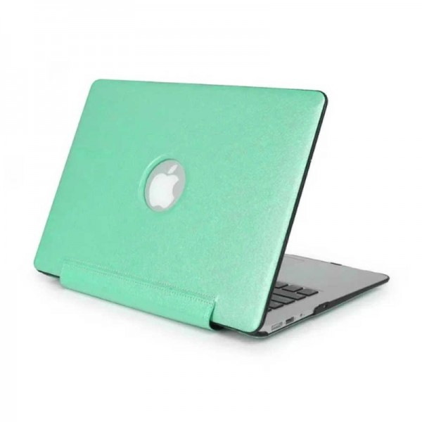 Tuff-Luv Slim Skin Shell Case - Voor de Apple Macbook Pro Retina 15.4 Inch - Glacier Aqua