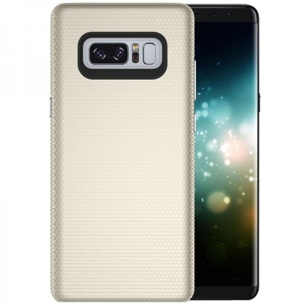 Tuff-luv - Dubbel laags antislip case voor de Samsung Galaxy note 8- goud