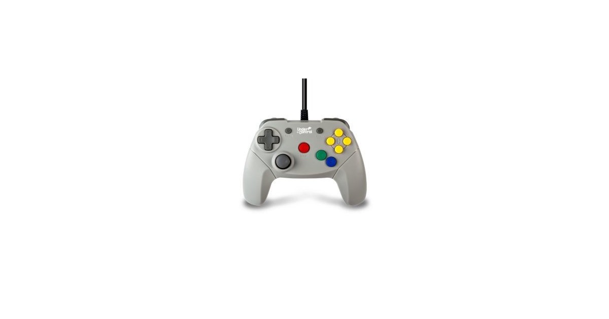 Under Control – bedrade Nintendo 64 controller – grijs
