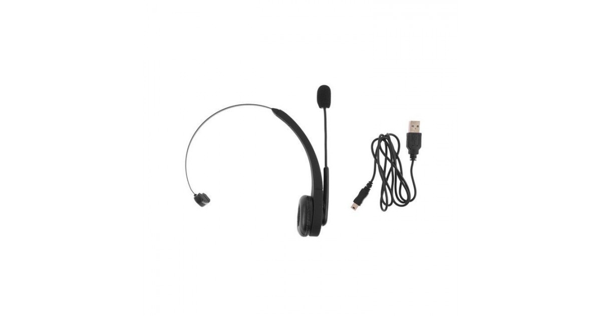 Under Control Bluetooth Mono Headset PS3 - Black