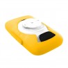 Tuff-Luv Silicone Gel bescherm hoes voor Garmin Edge 500 / 200 en screen protector- Geel