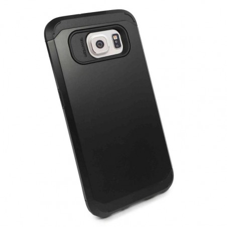 E-Volve - harde Armour hoes voor Samsung Galaxy S6 - Zwart
