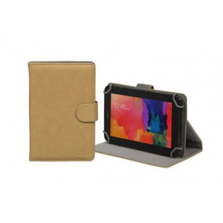 RivaCase Universele Tablet case 7 Inch (o.a. Samsung Galaxy Tab 4 7.0, Acer, Asus,Lenovo) - Beige