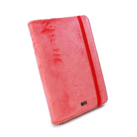 Tuff-Luv Slim-Stand Fluffies case cover for 7 inch tablet inc Kindle Fire HD / HDX roze