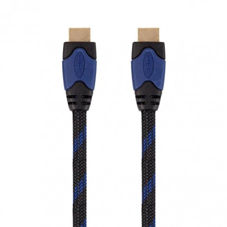 HDMI-kabel 4K Ultra HD - PS4/PS3 - 3 meter - blauw/zwart