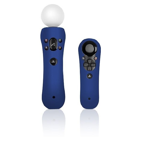 GUARD Silicone Skin Kit for PS3 Move,blue