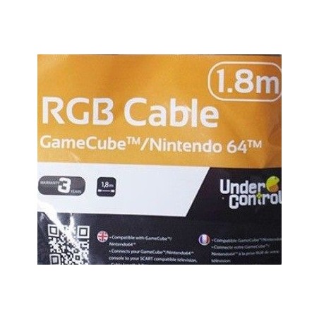 Under Control RGB Kabel - GameCube en Super Nintendo