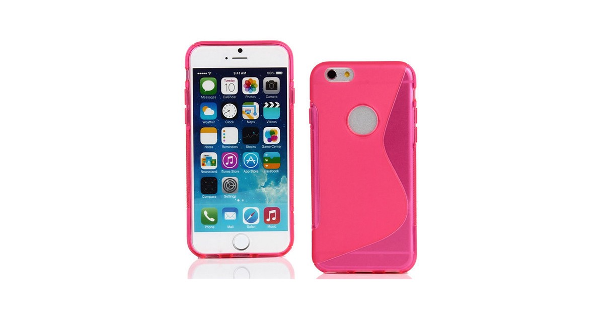 AA Iphone 6 S-Line (Pink) Gel Case