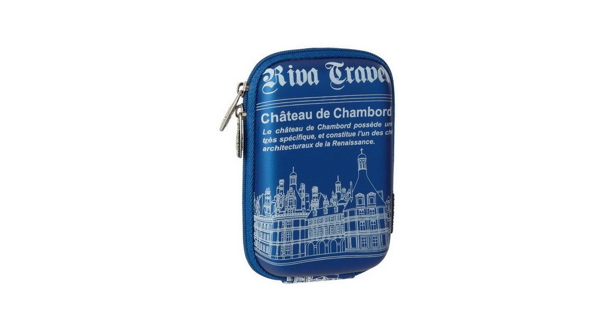 Riva 7103 (PU) Digital Case light blue Chambord (travel)