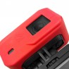 Tuff-Luv Silicone Gel hoes voor Garmin Virb X / XE Camera- Rood