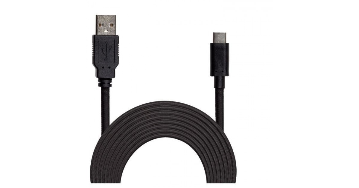 Under Control - Nintendo Switch - USB Type C kabel - 3 meter - Zwart