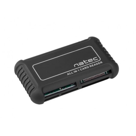 Natec Beetle - Kaart lezer - All-in One - SDHC - USB 2.0 - Zwart