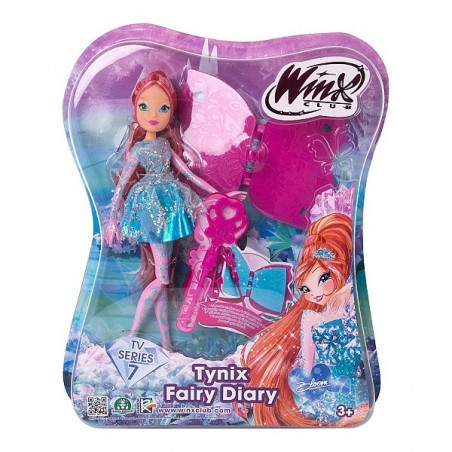 Winx Club Tynix Fairy Bloom met dagboek