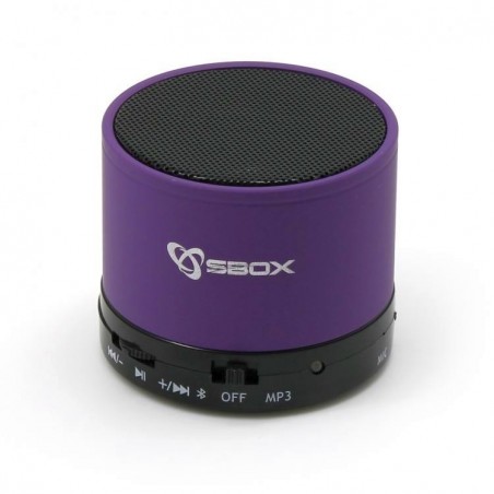 Sbox - Draadloze Bluetooth speaker BT160P Pums - Paars