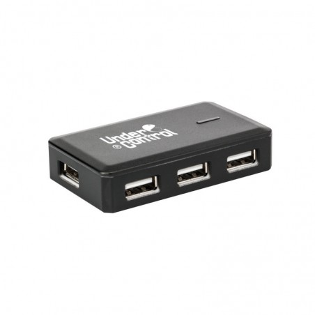 Under Control PS4 USB 4 poorts USB hub met stopcontact aansluiting - 4A