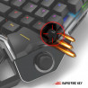 Spirit of Gamer XPERT-G900 3 in 1 RGB combo keypad muis en muismat voor PS4/Xboxone/Switch/PC - Zwart