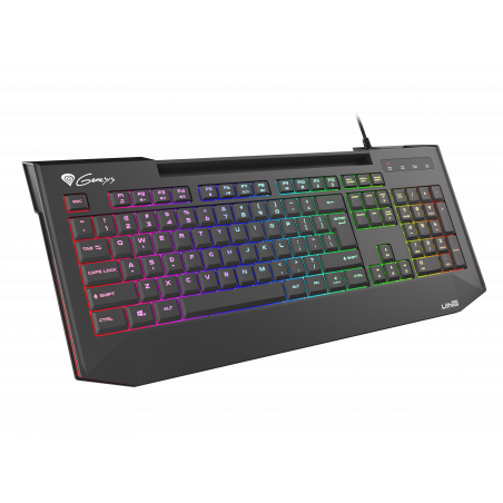 Genesis Lith 400 RGB - Silent Gaming keyboard - Zwart