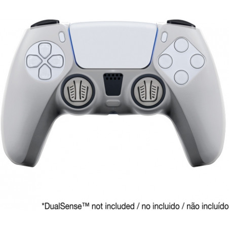 Playstation 5 - Siliconen controller skin en thumb grips voor PS5 DualSense controller - Transparant
