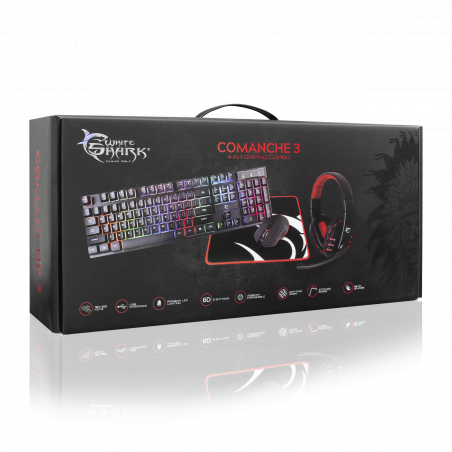 GC-4104 COMANCHE-3 PC Gaming combo 4 in 1
