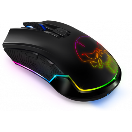 Elite M20 Draadloze Gaming muis met RGB verlichting - Zwart