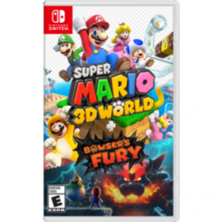 Supermario 3D worlds en Bowser&#039;s Fury Nintendo Switch game