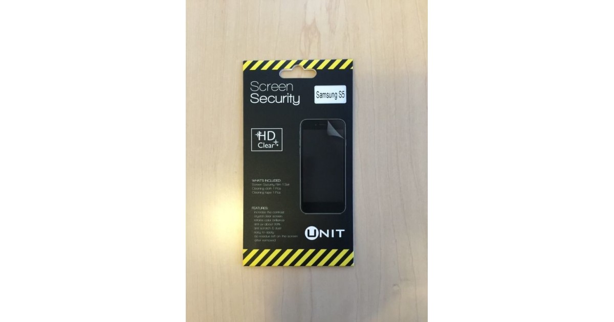 Unit Screen Protector voor Samsung S5 Mini - Transparant