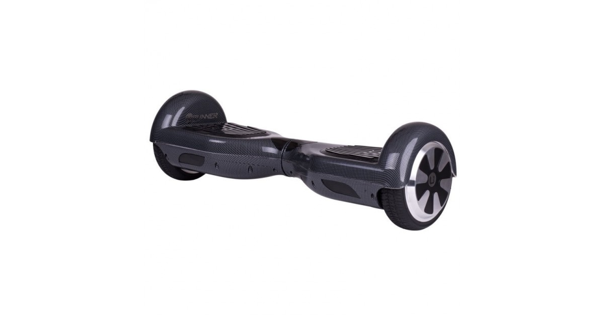 U-Runner Hoverboard met luchtbanden 10" Carbon