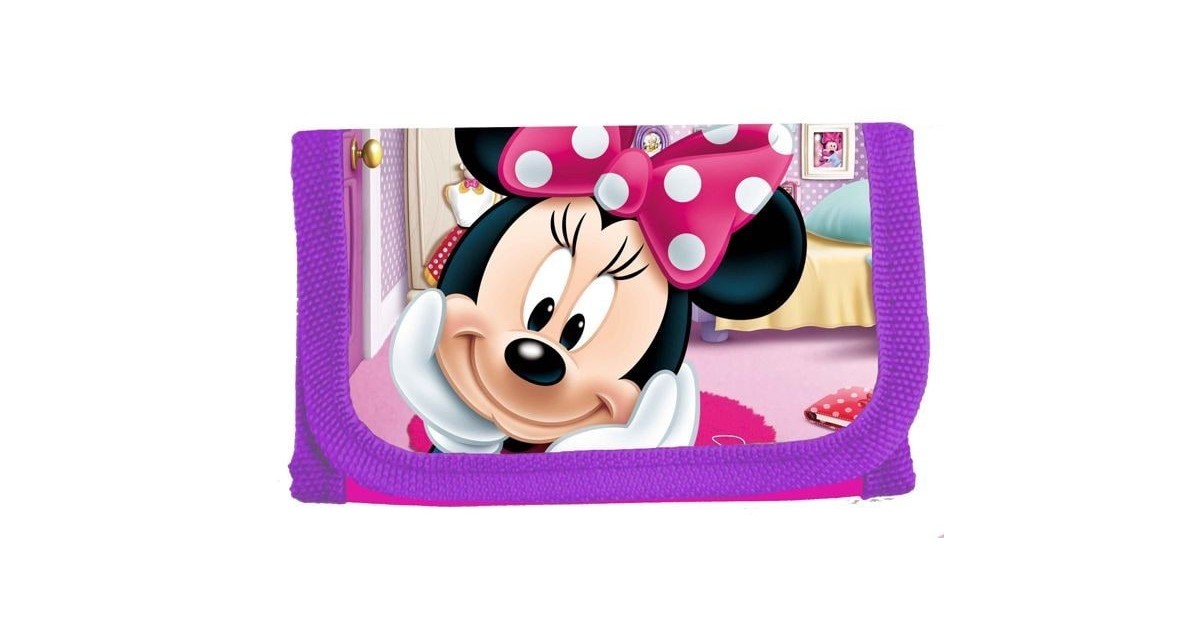 Minnie Mouse - portemonnee - paars/roze