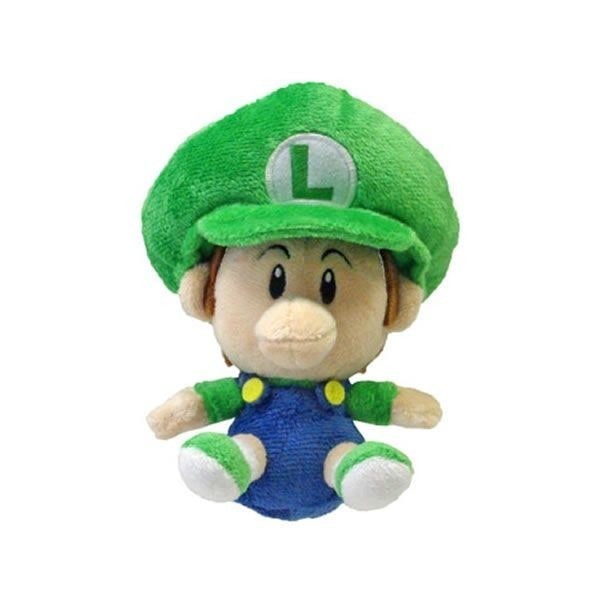 Super Mario Plushfiguur Baby Luigi 13cm
