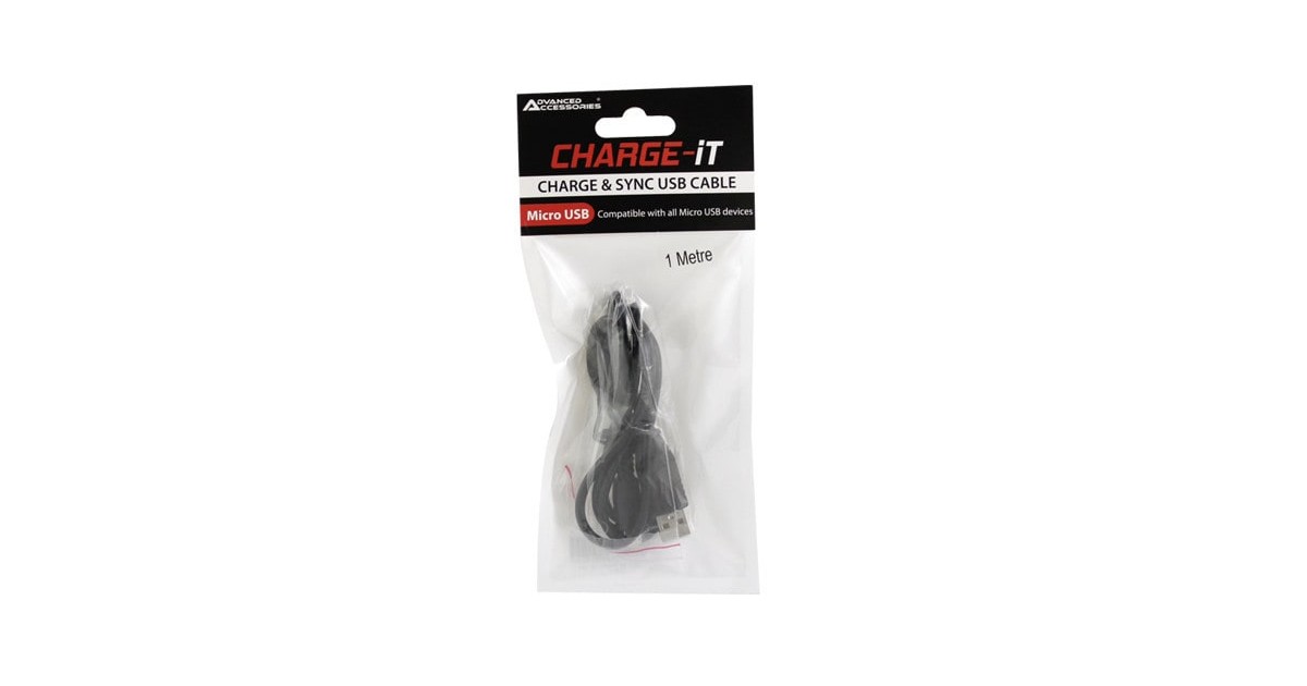 Charge-It - (1M) Microusb Data Cable - 1 M