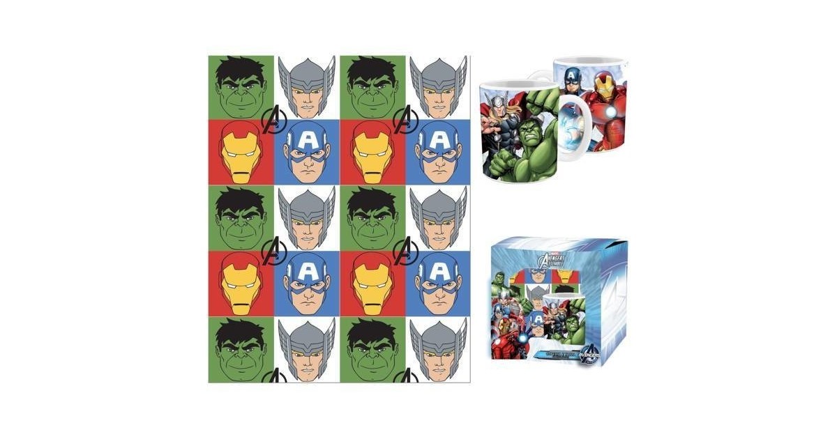 Avengers Keuken Cadeauset (Deken en Mok)