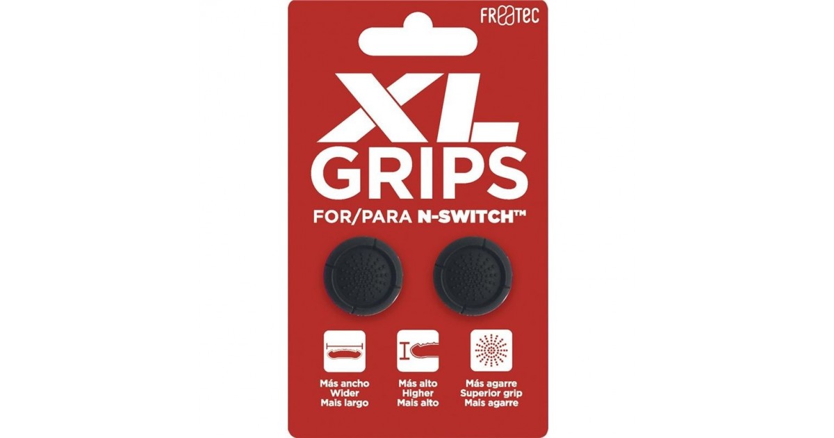 Grips Pro XL - Black voor Nintendo SWITCH
